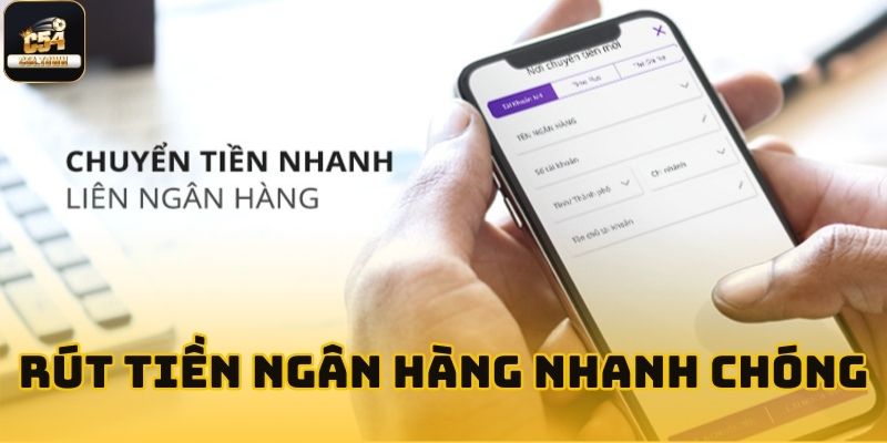 trang chủ 32 Chuyển khoản ngân hàng là phương thức rút tiền được nhiều hội viên C54 ưa chuộng